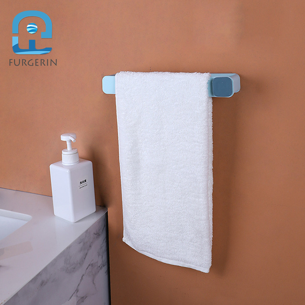 Bathroom Slipper Holder Punch-free Wall Mounted Shoe Towel Pot Lid Storage Rack Save Space Multifunctional Hook