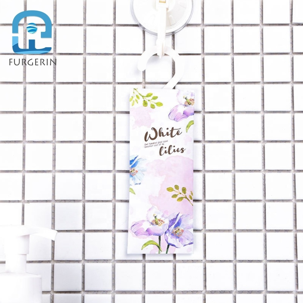 2PCS Natural Air Freshener Hanging Lavender Solid Air Refresher Scented Sachet Paper Bag Car Home Drawer Wardrobe For Garment