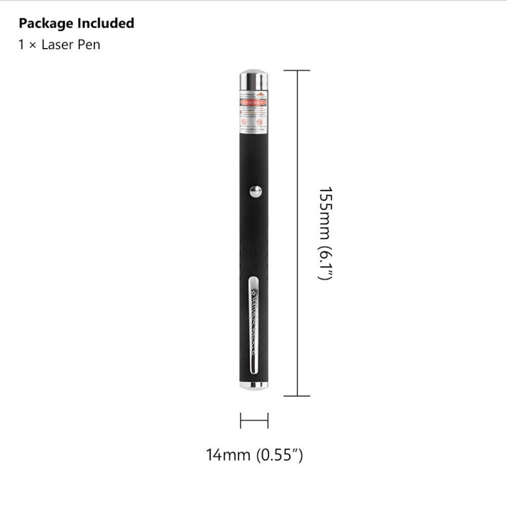 Laser Pointer 4mW High Pointer Laser Meter Pet Cat Toy Light Sight 530Nm 405Nm 650Nm Power Red Dot Office Interactive Laser Pen