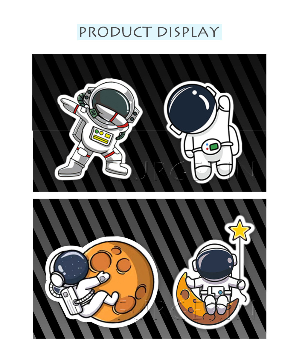 High Quality Paper Car Air Freshener  Astronaut Long Lasting Various Fragrance Deodorizing Paper Air Freshener For Car