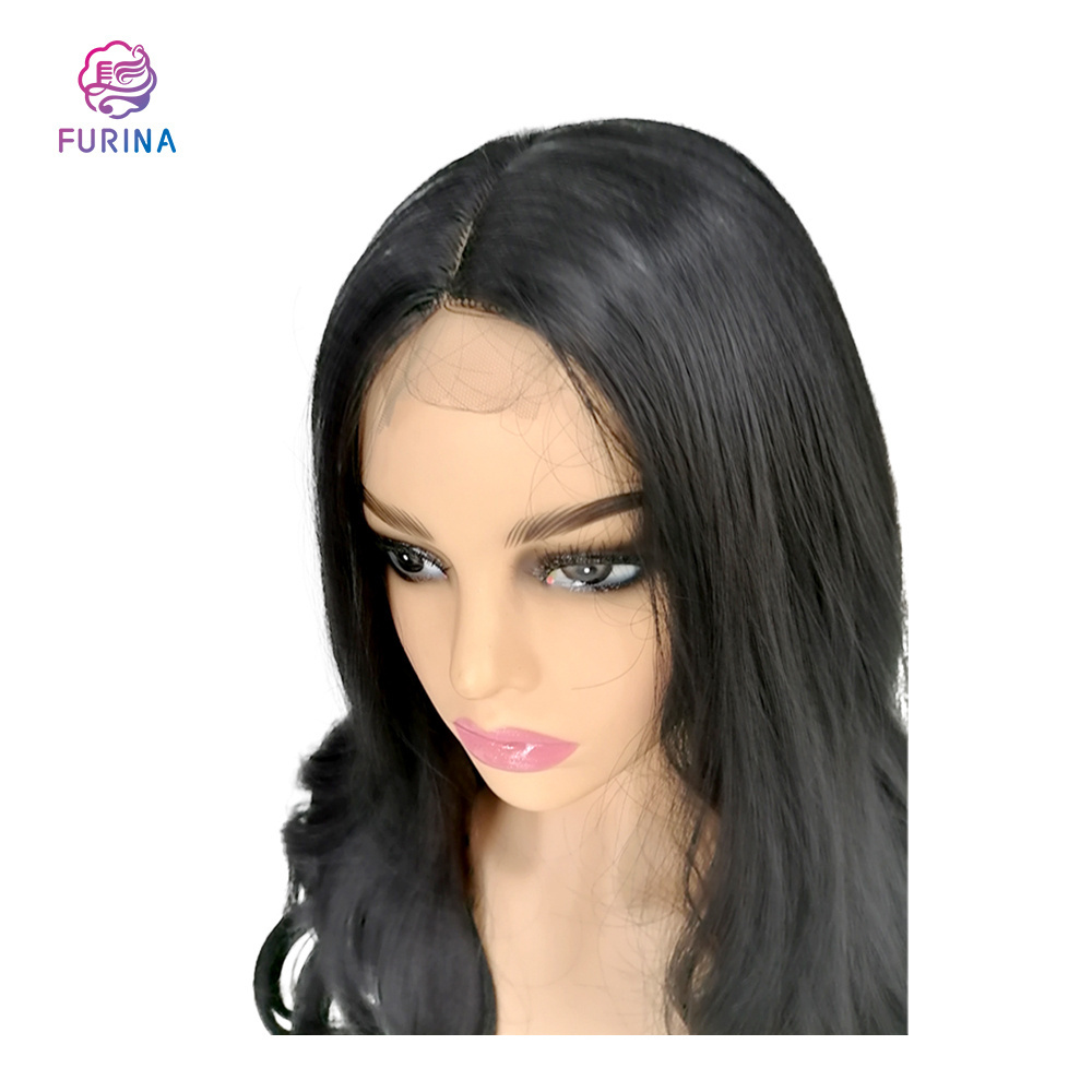 Furina 2*4 U part  heat resistant freedom official store synthetic wigs for women