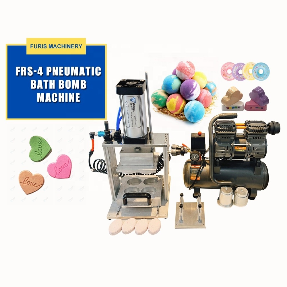 small hand manual automatic shampoo bar bath bomb salt ball hydraulic multi press shrink wrapping maker machine aluminium mold