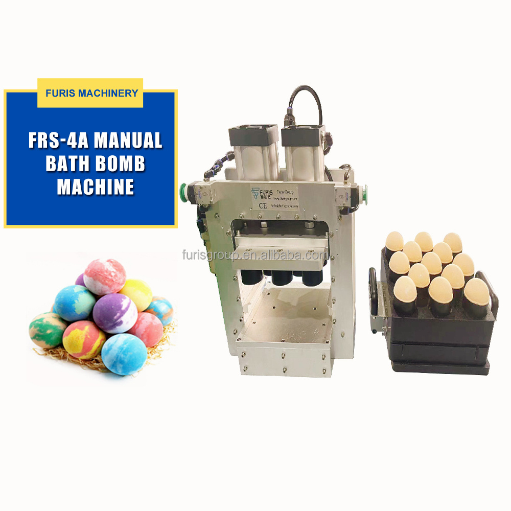 small hand manual automatic shampoo bar bath bomb salt ball hydraulic multi press shrink wrapping maker machine aluminium mold