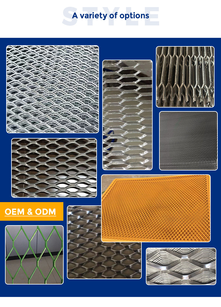 best price titanium expanded metal mesh for trailer flooring 