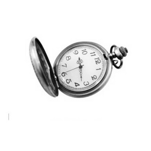 Wholesale Luxury Brand Stainless Steel Chain Bronze Case Antique Mechanical Skeleton Custom Pocket Watch