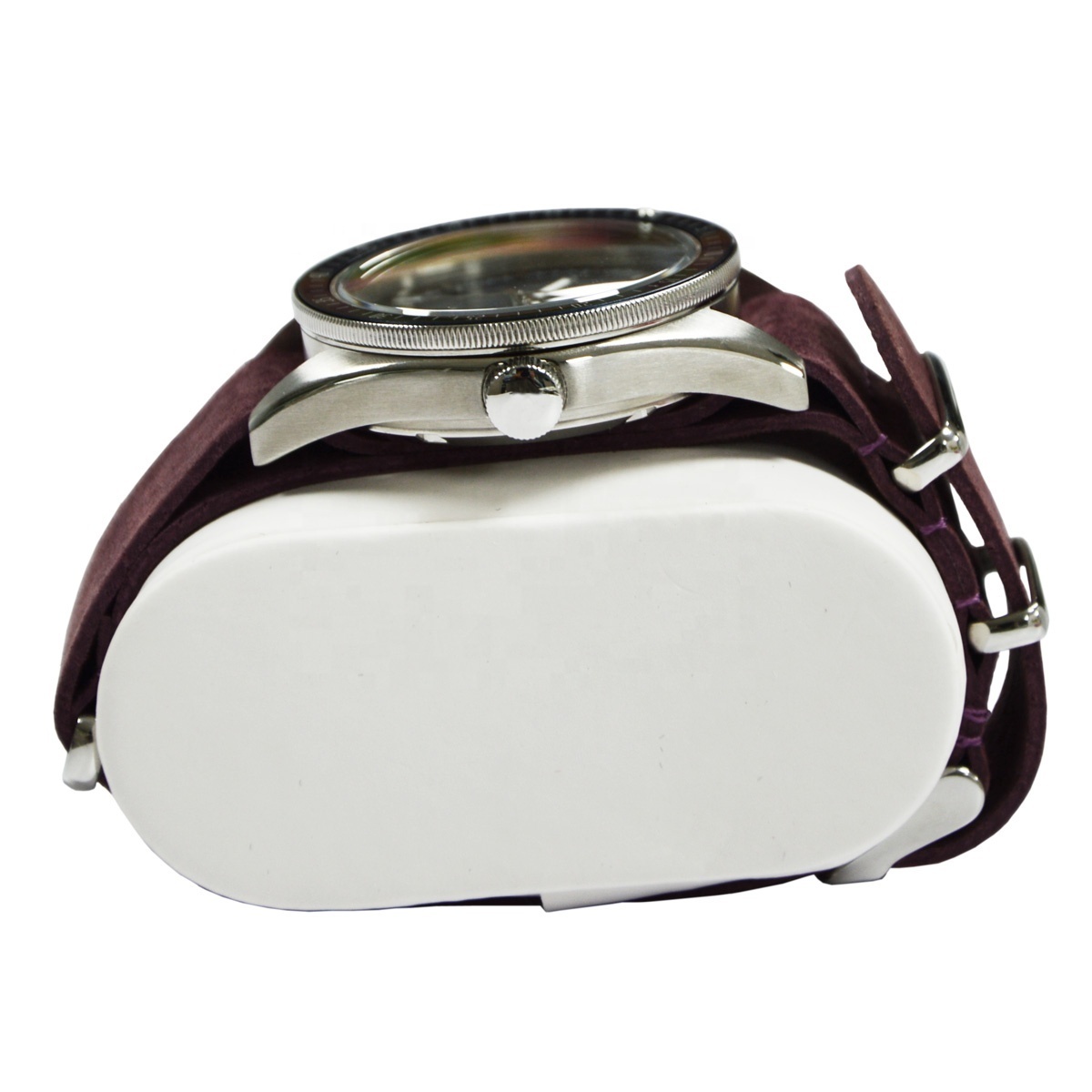 See-through Stainless Steel 316L Watch Caseback with Back Sapphire Crystal Glass in Stock Fit for SW200/NH72/NH35