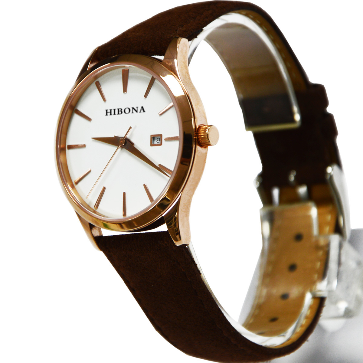 OEM Fashion Simple Design Japan Movement Quartz SR626sw Battery Hombres Meca Watch for Women