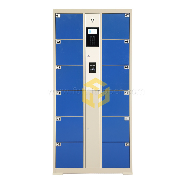 Outdoor Supermarket Smart Locker Parcel Express Delivery Intelligent Electronic Locker Cabinet