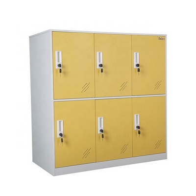 Metal Wall Locker for School and Home Storage Locker Organizer Kids Cloth Toy Storage Steel Cabinet Locker