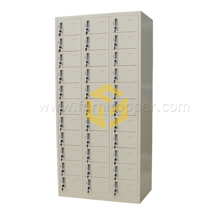 33 Door Metal Storage Locker Boxes Personal Effects Steel Storage Locker with Lock