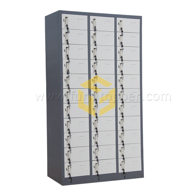 33 Door Metal Storage Locker Boxes Personal Effects Steel Storage Locker with Lock