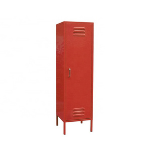 Home Metal Locker Cabinet Steel Corner Cabinet Sideboard Tall Storage Cabinet for Garage Utility Room