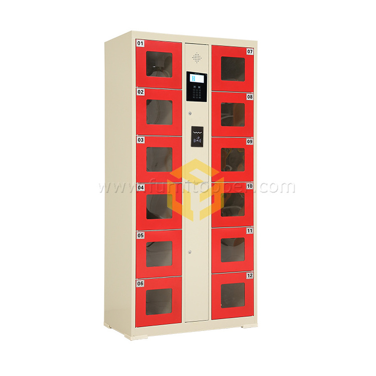 Supermarket Smart Storage Locker Office Building Staff Locker School Smart Locker Studet Bag Cabinet