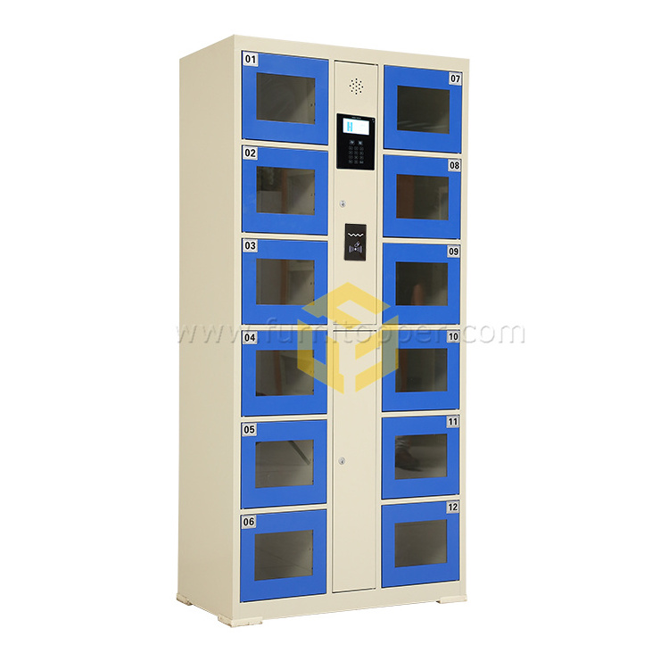 Supermarket Smart Storage Locker Office Building Staff Locker School Smart Locker Studet Bag Cabinet