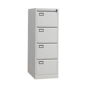 4 Drawer Steel Filing Cabinet Office Storage Metal File Cabinet with Central Lock