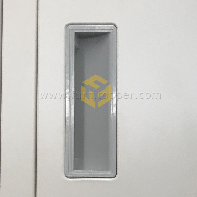 Workshop 6 Door Industrial Steel Locker Cabinet Metal Locker Wardrobe Storage with Hanging Bars