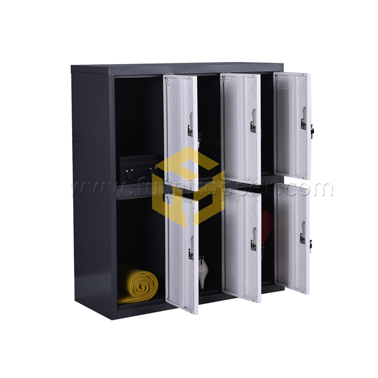 Cheap Price Hotsale Half Height Mini Metal Locker Children Room Storage Cabinet