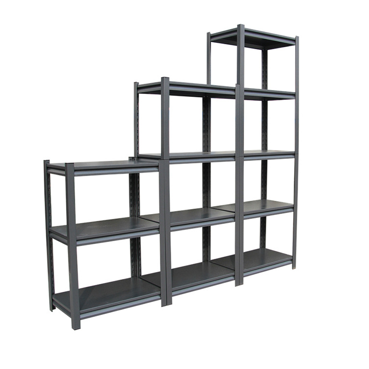 Light Duty 3 4 5 Tier Adjustable Metal Shelf Steel Muscle Display Rack Storage Shelving Unit