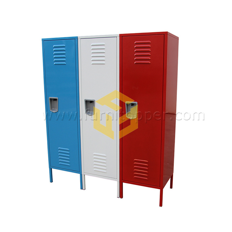 Kids Steel Cabinet School Student Children Clothing Locker Gym Basketball Court Sports Venues Metal Wardrobe Locker