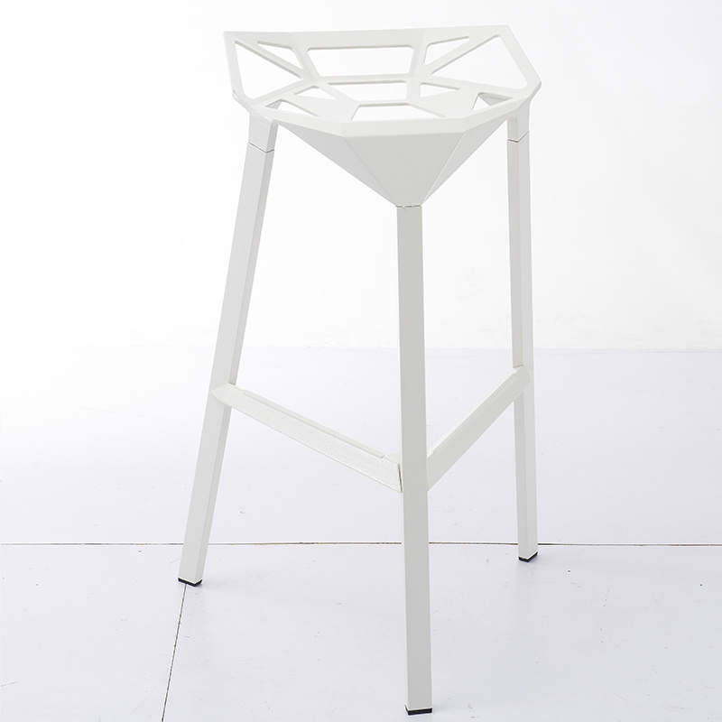 Wholesale Outdoor Furniture Aluminum Bartool And Restaurant Bar Chair Garden Chair Metal Bar Stool