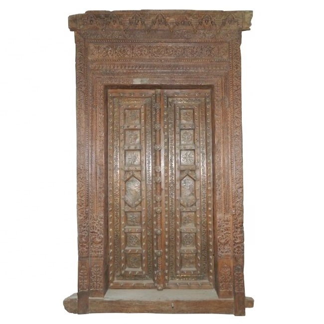 ANTIQUE FARMHOUSE DOOR ANTIQUE FRONT DOOR FOR RESTAURANT VILLA AND HOTEL