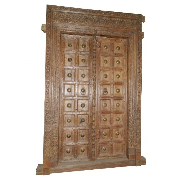 ANTIQUE FARMHOUSE DOOR ANTIQUE FRONT DOOR FOR RESTAURANT VILLA AND HOTEL