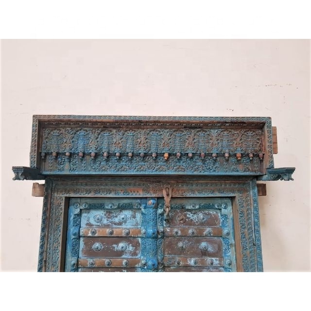 OLD ANTIQUE CARVED DOORS FROM JODHPUR