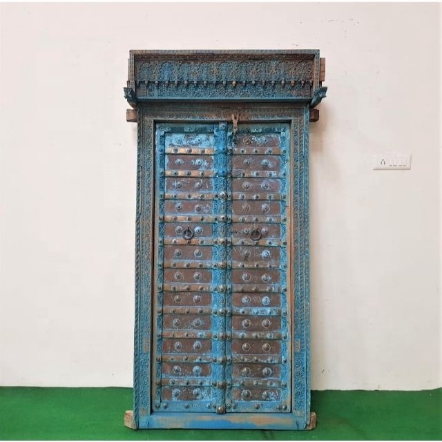 OLD ANTIQUE CARVED DOORS FROM JODHPUR