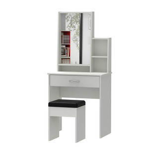 SAMPLE DESIGN BEDROOM MAKE UP TABLE SET MIRROR DRAWER 2 SHELF MADE IN MALAYSIA 1503