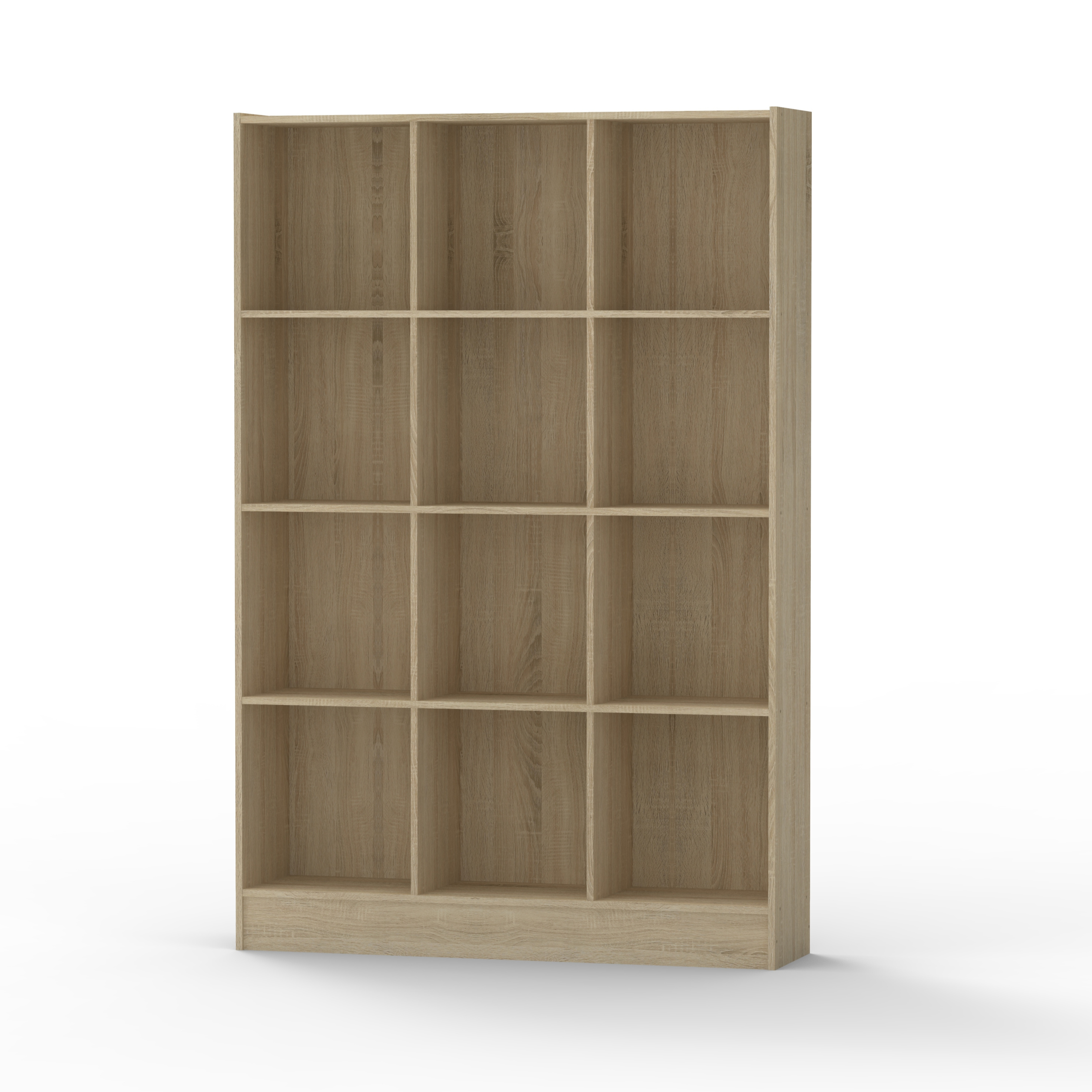 Handcrafted Customized 12 Cube Wooden Book Shelf Stylish And Timeless Design Use Of Sustainable And Eco-friendly Materials