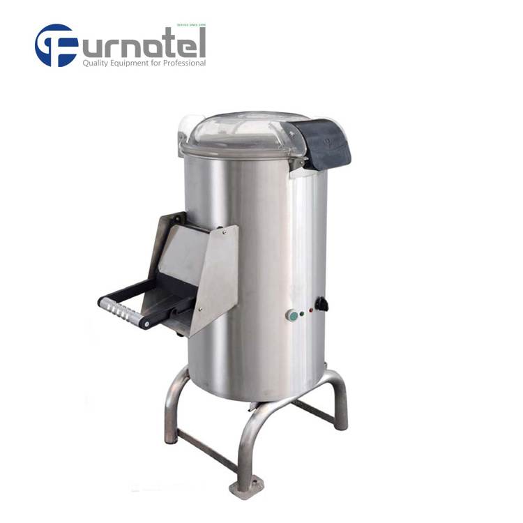 Commercial Automatic Electric Water Powered Potato Peeler And Slicer Machine