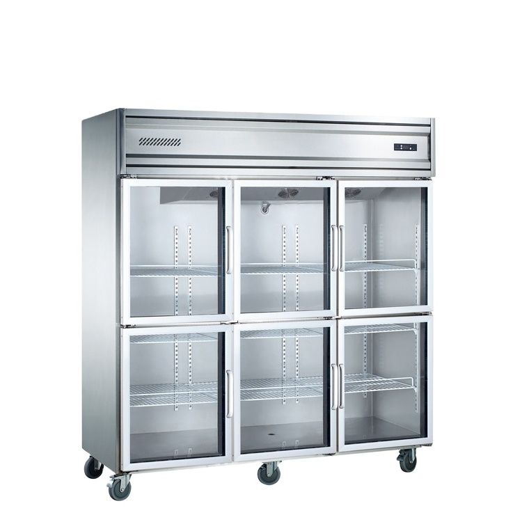 R251 Commercial Used Glass Door Flower Refrigerator