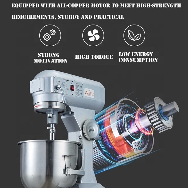 High Quality Multi-function Electric Food Mixing Machine Planetary Egg Mixer Dough Mixer