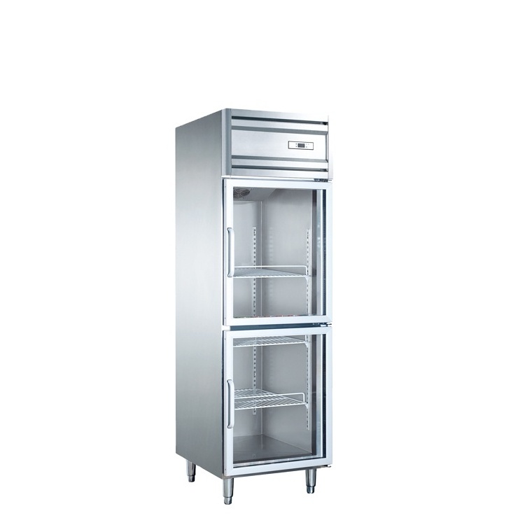 R251 Commercial Used Glass Door Flower Refrigerator