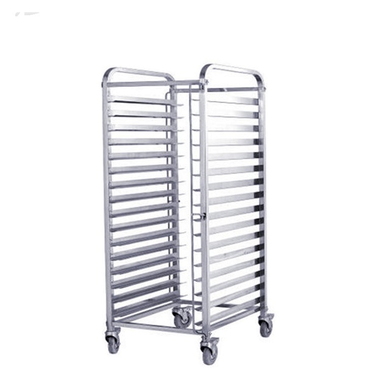 National Standard Kitchen Food Meat Stainless Steel Food Trolley