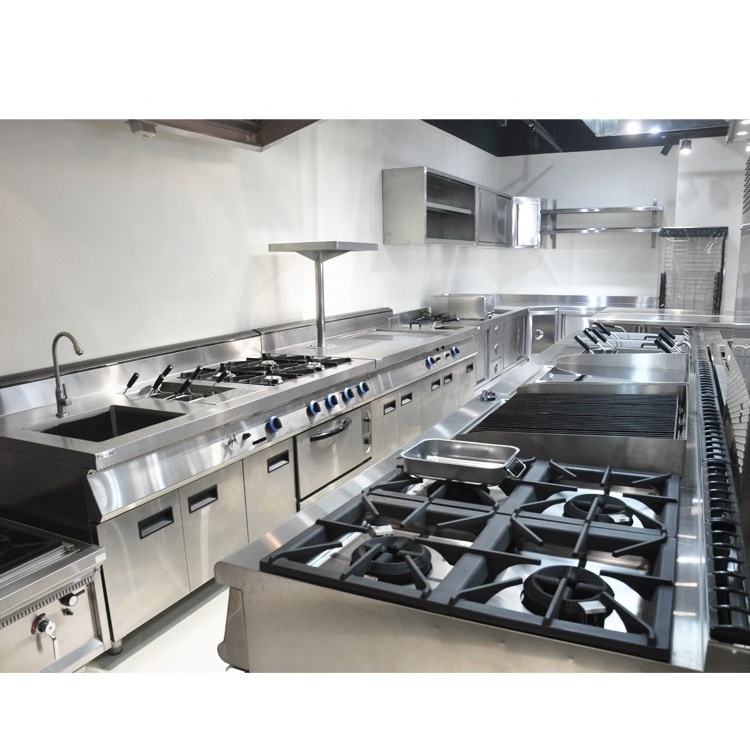 Hotel Restaurant Commercial Stainless Steel Small Kitchen Utensils and Equipment