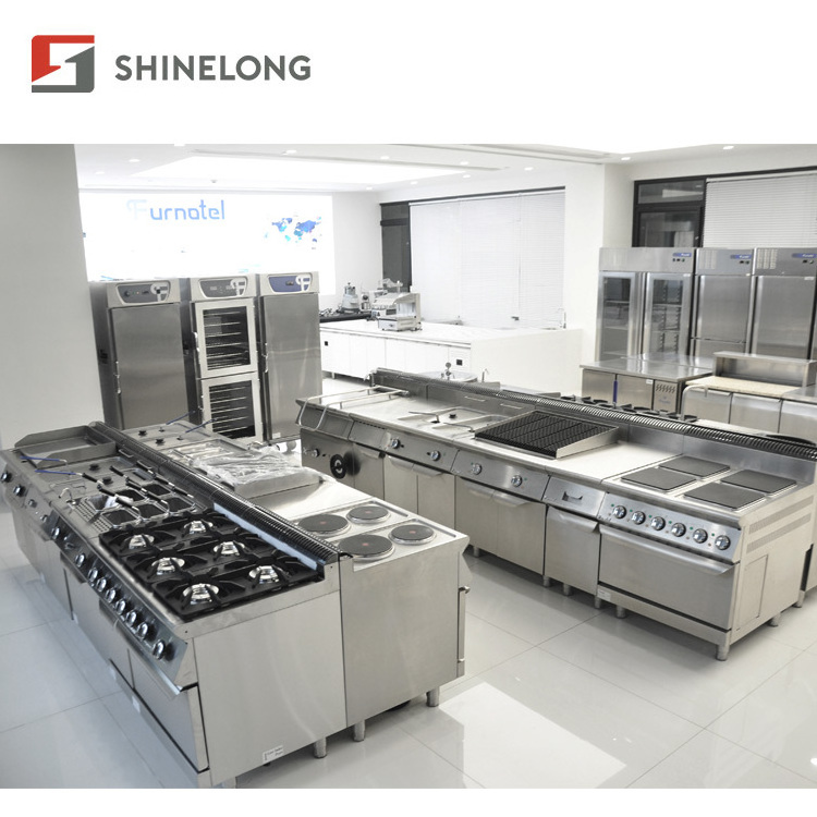 Commercial Stainless Steel Hotel Restaurant Equipment Kitchen