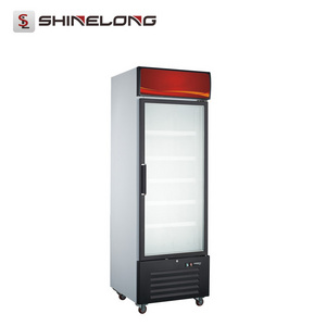 R353 Single Door Commercial Static Cooling Beverage Redbull Refrigerator