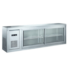 R248 Glass Door Wall Mounted Commercial Refrigerator