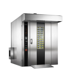 Full Series Bakery Equipment 32-Tray Rotary Oven Electric/Gas/Diesel Rotating Baking Oven For Bakery Production Line