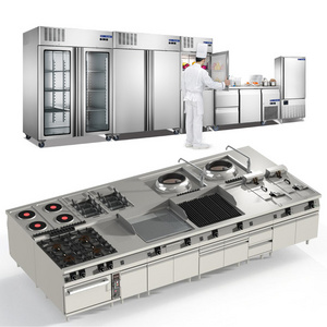 Industrial Stainless Steel Commercial Hotel Restaurant Kitchen Equipment List(One-stop Solution)