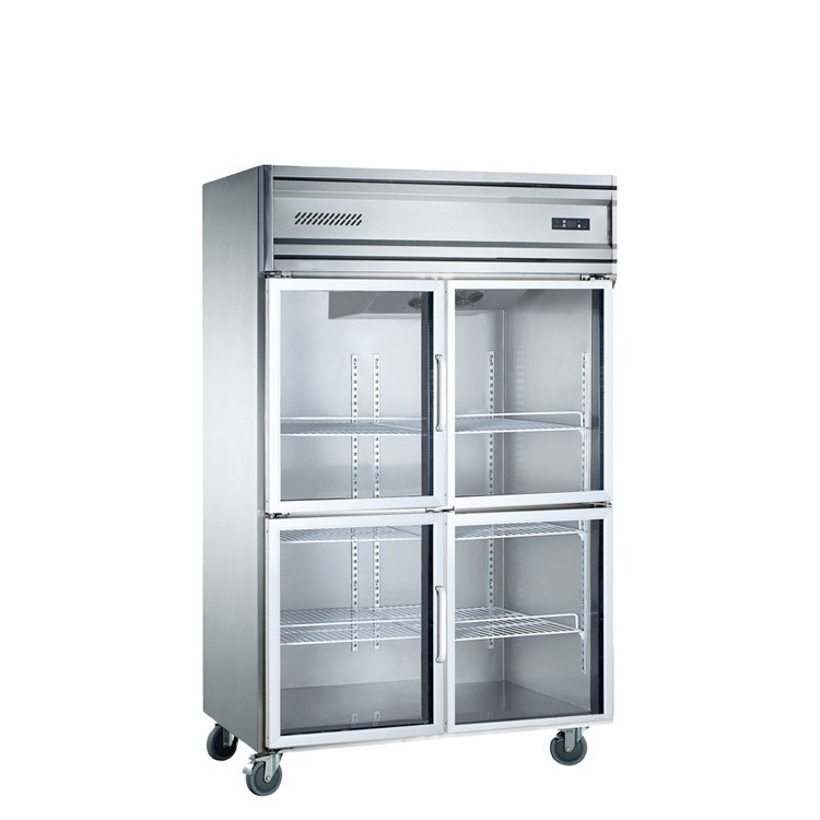 R251 Commercial Used Glass Door Flower Refrigerator