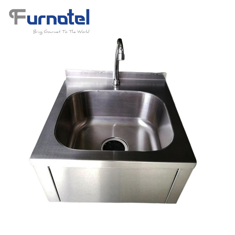 Thickened Stainless Steel 201 304 Kitchen Sink Single Bowl Hang Washing Kitchen Sink