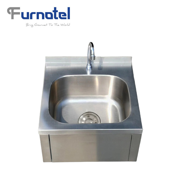 Thickened Stainless Steel 201 304 Kitchen Sink Single Bowl Hang Washing Kitchen Sink