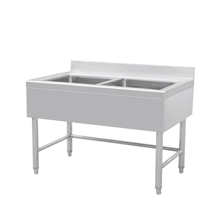 High Quality Handmade Kitchen Deep Free Standing Stainless Steel Sink