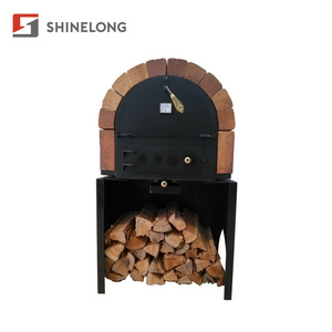 Outdoor Garden Woodfired Pizza Oven Restaurant Indoor Charcoal Wood Fired Pizza Oven