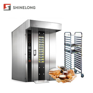 Top Rotating Convection Oven 16 Tray 32 Tray  Gas / Electric / Diesel Rotary Oven for Professional Bakery