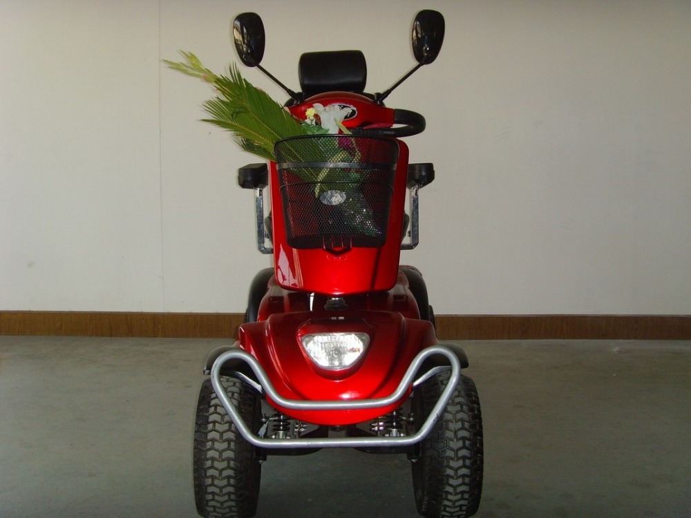 Top popular four wheel battery power mobility scooter for adults