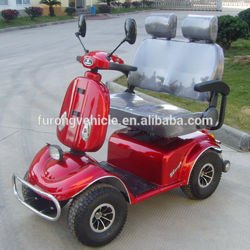 Folding 4 wheel customized 800 w golf cart electric mobility scooter for elderly