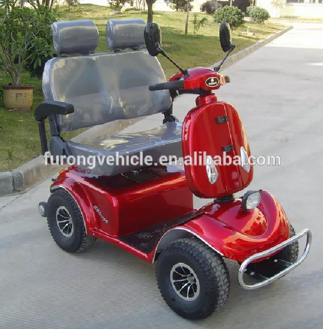 Folding 4 wheel customized 800 w golf cart electric mobility scooter for elderly